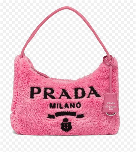 prada pink bags sale|pink fluffy prada bag.